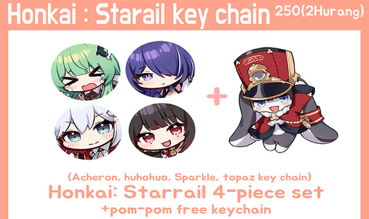 Honkai Star Rail Acrylic Charms - 2Hurang