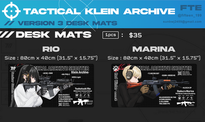 FTE - Tactical Archive Desk Mats Version 3 (Pre-Order)