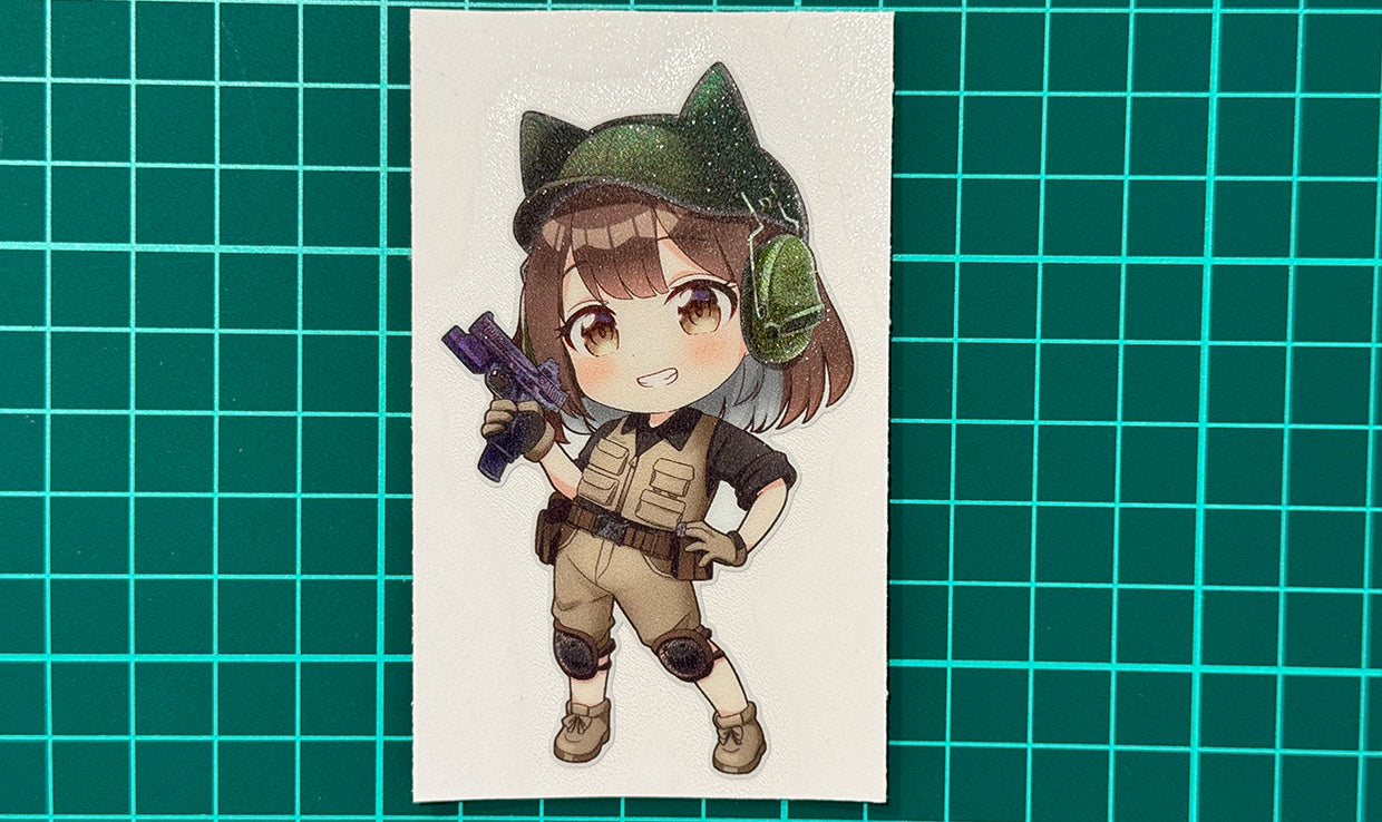 FT MediaWorks Tomiko Chibi Mascot Sticker